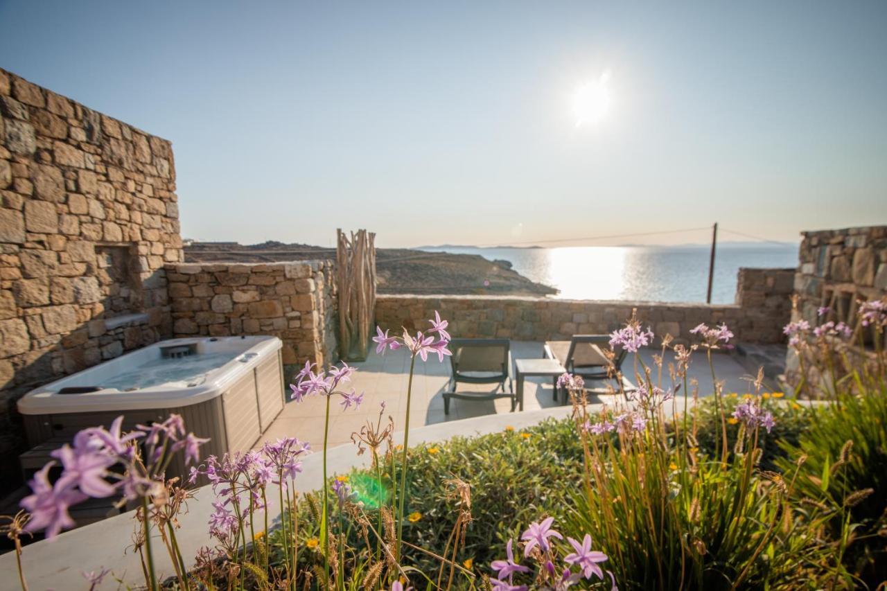 Houlakia  Gorgeous Studio In Cycladic Architecture Overlooking The Aegean 아파트 외부 사진